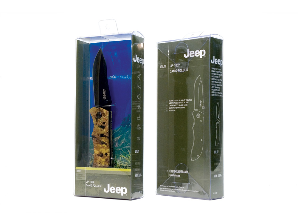 Jeep product packaging reflecting branding refresh