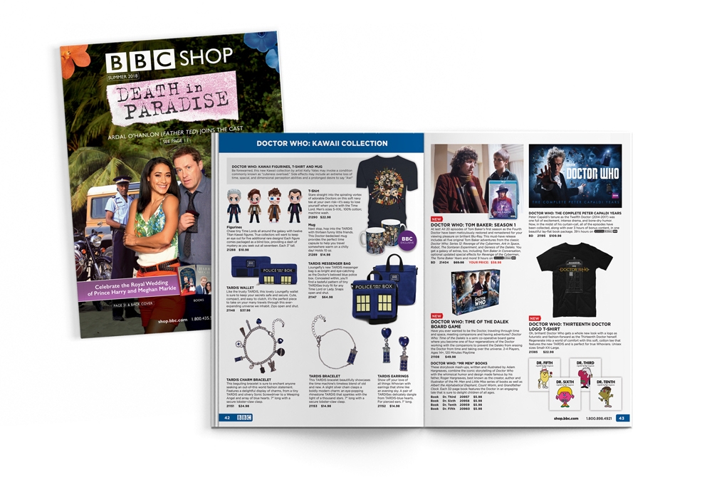 BBC Studios : Print Product catalog