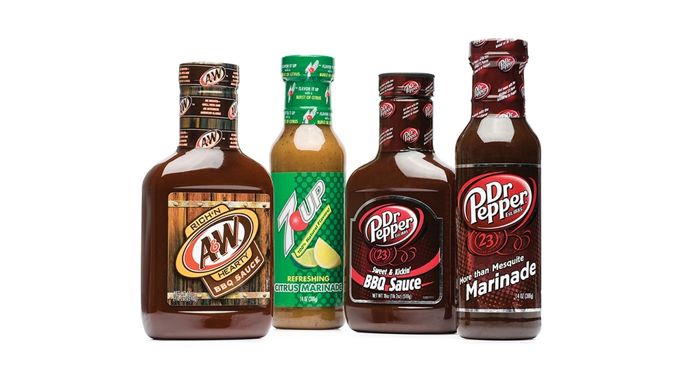 A&W, 7UP and Dr Pepper BBQ sauces and marinades inspired by fans who use the products to create their own recipes