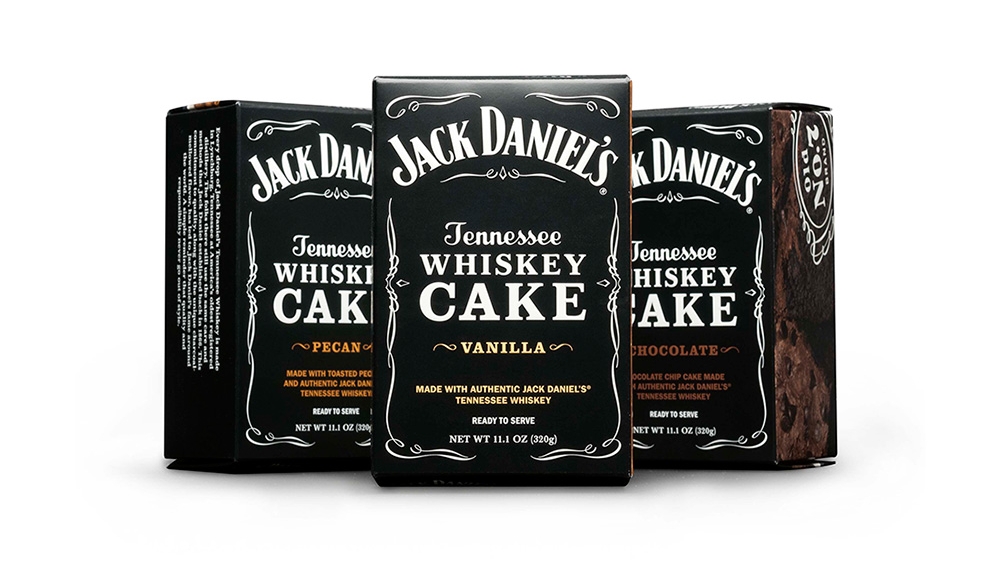 Jack Daniel's whiskey cake