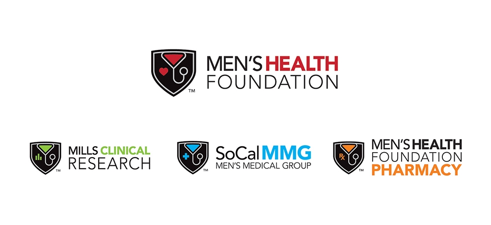 Identity for Men's Health Foundation, Mills Clinical Research, SoCal Men's Medical Group, and MHF Pharmacy
