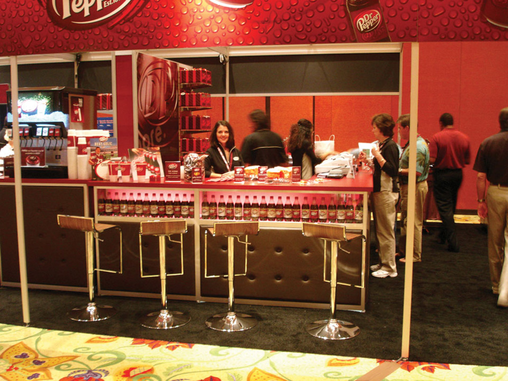 Dr Pepper beverage bar