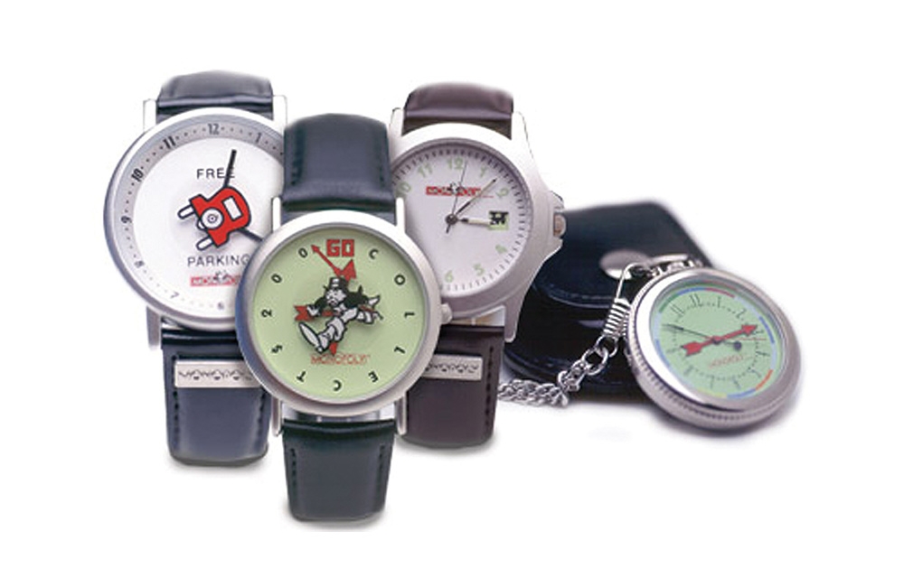 Monopoly collectible watches for Hasbro