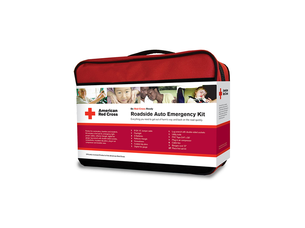 American Red Cross emergency roadside kit : alternatives : branding and design agency based in nyc