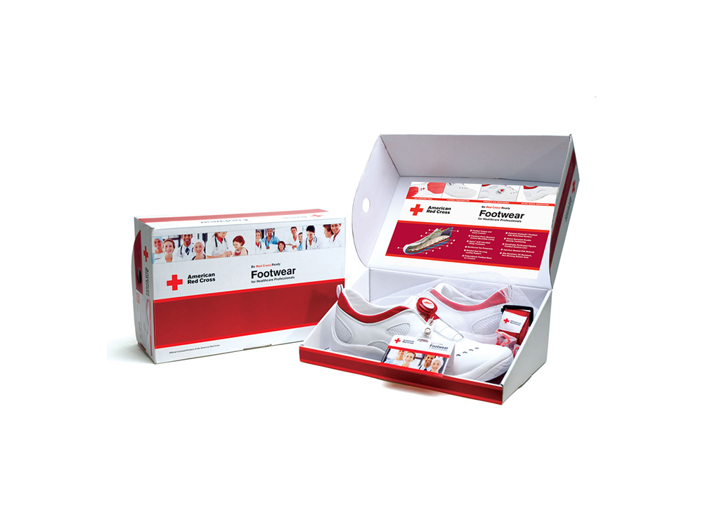 American Red Cross footwear program for healthcare professionals : alternatives : branding and design agency based in nyc
