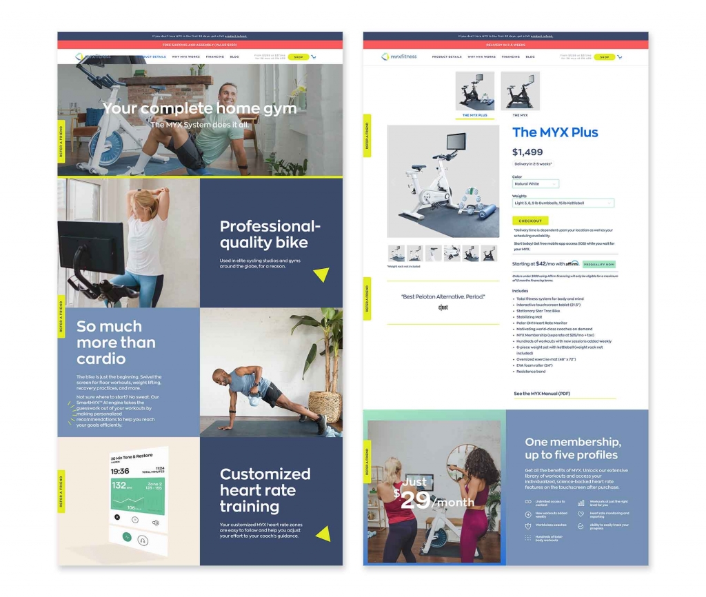 MYXfitness: Integrated Marketing Program | work | alternatives design