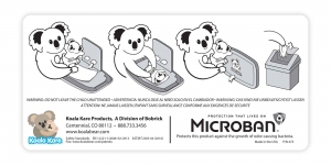 Koala Kare Instructional Sticker